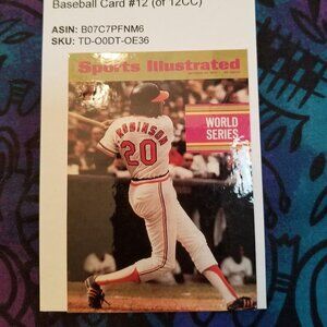 1997 Fleer Corp® Time Inc. Sports Illustrated® World Series FRANK ROBINSON